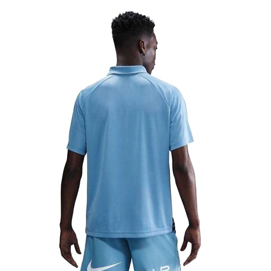Nike - "Air" Poloshirt für Herren, Stripes (Blau) - Image 2