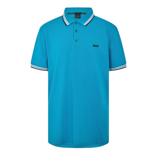 Boss - "Paddy Euro" Poloshirt für Herren (Türkis/Aquablau) - Image 1