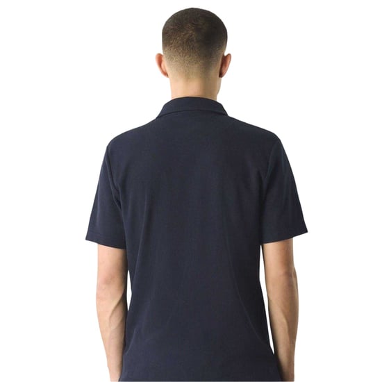 Pretty Green - "Islington" Poloshirt für Herren, mit kurzem Reißverschluss, Regulär (Marine) - Image 2