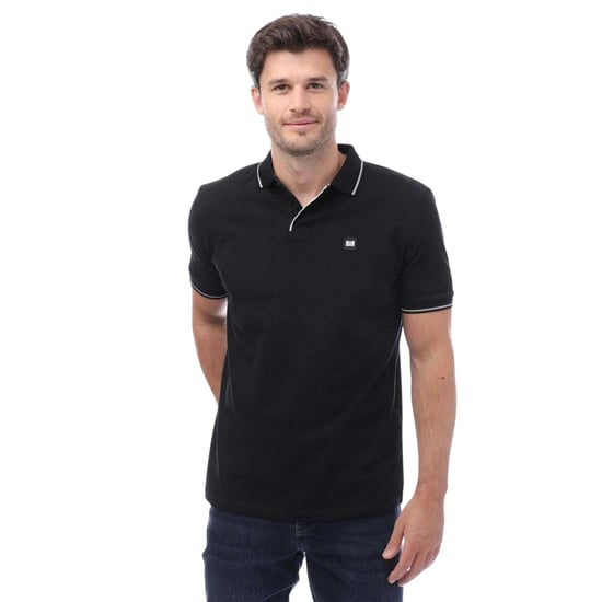 Weekend Offender - "Spello" Poloshirt für Herren (Schwarz) - Image 1