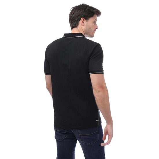 Weekend Offender - "Spello" Poloshirt für Herren (Schwarz) - Image 2