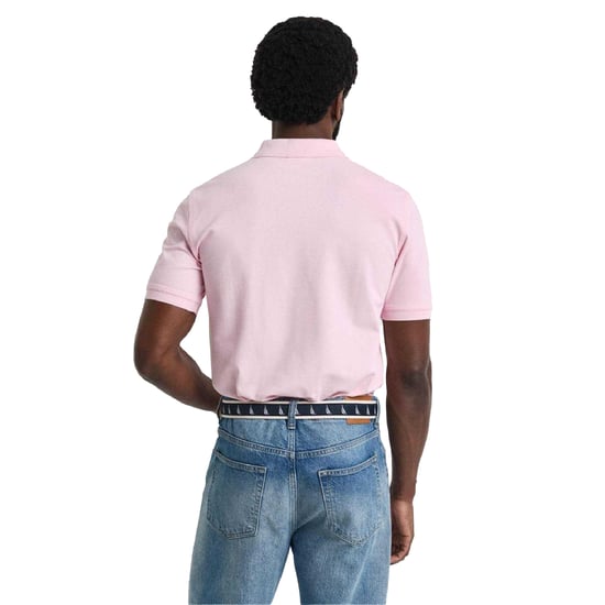 Gant - Poloshirt für Herren, Piqué (Pink) - Image 3