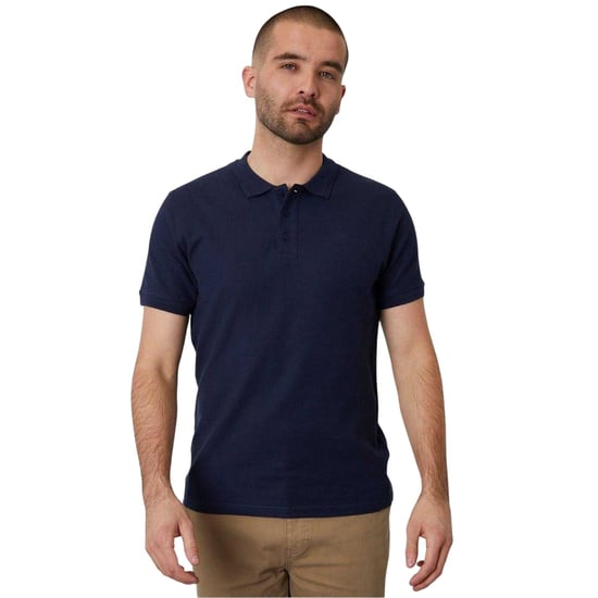 Threadbare - "Malbork" Poloshirt für Herren, kurzärmlig (Marine) - Image 1