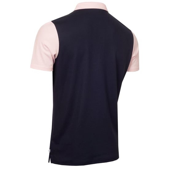 Calvin Klein - Poloshirt für Herren, Mit Kragen (Marine/Pink) - Image 2