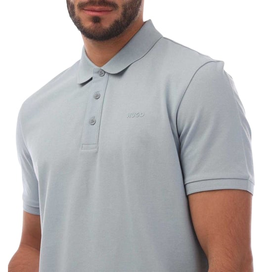 Hugo - Poloshirt für Herren, Piqué (Blau) - Image 4