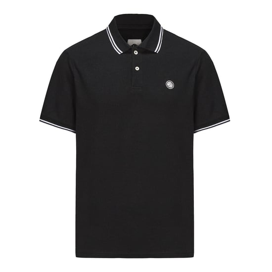 Pretty Green - "Barton" Poloshirt für Herren, kurzärmlig (Schwarz) - Image 1