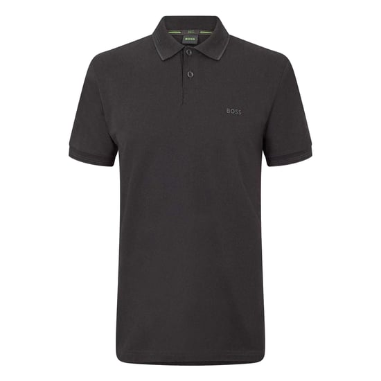 Boss - "Paul" Poloshirt für Herren (Schwarz/Grau) - Image 1