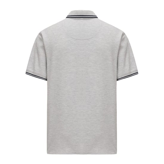 Pretty Green - "Barton" Poloshirt für Herren, kurzärmlig (Grau meliert meliert) - Image 2