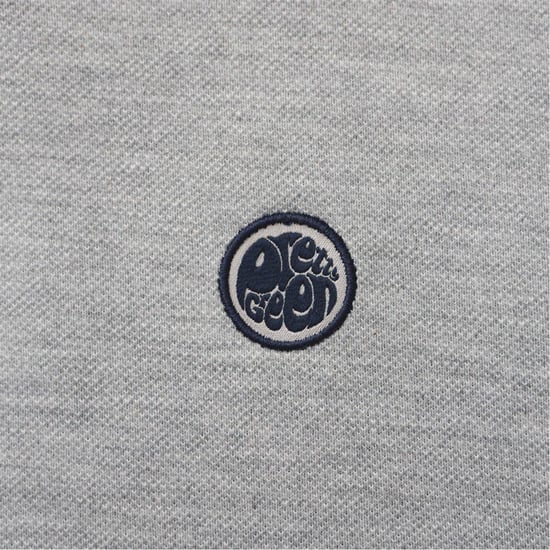 Pretty Green - "Barton" Poloshirt für Herren, kurzärmlig (Grau meliert meliert) - Image 4