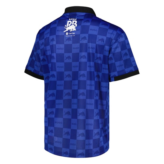 Hugo - "F1 Visa Cash" Poloshirt für Herren (Mittelblau) - Image 2