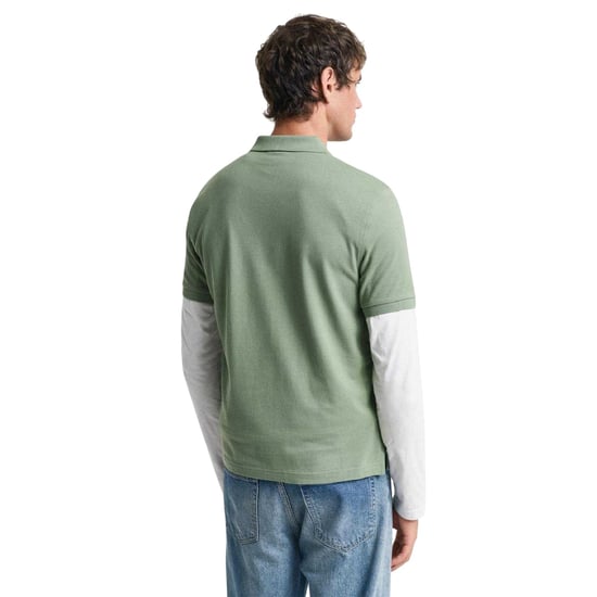Gant - Poloshirt für Herren, Regulär (Grün) - Image 2