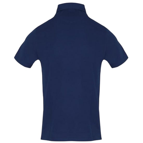 Aquascutum - Poloshirt für Herren, bestickt, gewebter Stoff (Marine) - Image 2