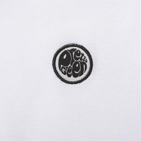 Pretty Green - "Barton" Poloshirt für Herren, kurzärmlig (Weiß) - Image 4