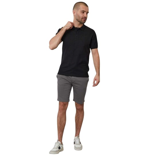 Threadbare - "Malbork" Poloshirt für Herren, kurzärmlig (Schwarz) - Image 1