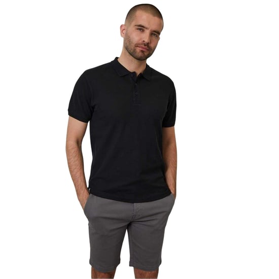 Threadbare - "Malbork" Poloshirt für Herren, kurzärmlig (Schwarz) - Image 2