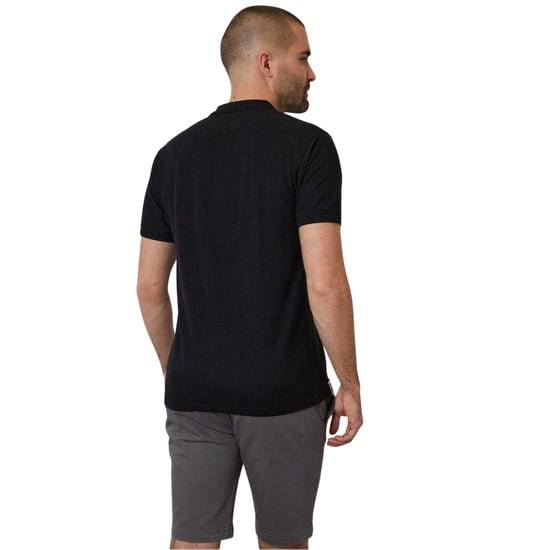 Threadbare - "Malbork" Poloshirt für Herren, kurzärmlig (Schwarz) - Image 3
