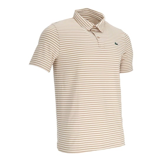 Lacoste - Poloshirt für Herren, Logo, Extratrocken, kurzärmlig (Orange/Weiß) - Image 3