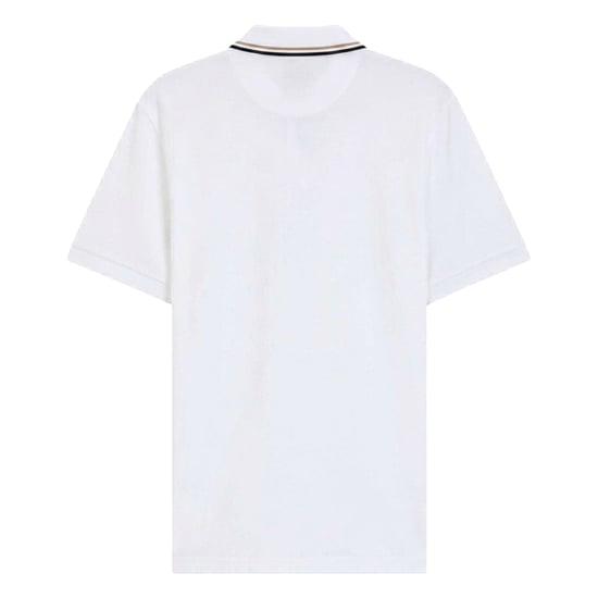 Boss - "Philix" Poloshirt für Herren, Schnell trocknend, kurzärmlig (Weiß) - Image 2