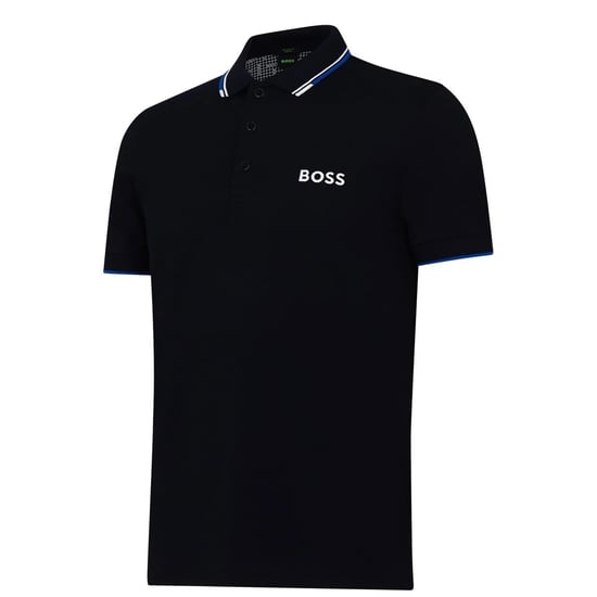 Boss - "Paddy Pro" Poloshirt für Herren, Baumwolle Piqué (Marine) - Image 3