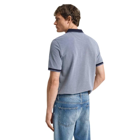 Gant - Poloshirt für Herren, Oxford-Stil, Regulär (Marine) - Image 2