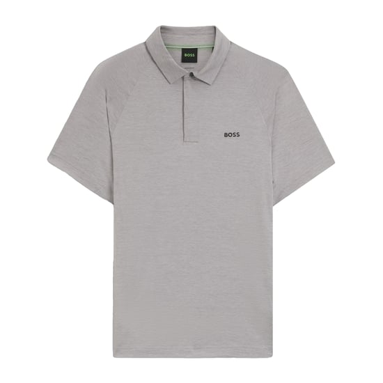 Boss - Poloshirt für Herren, Performance, Schmal (Grau) - Image 2