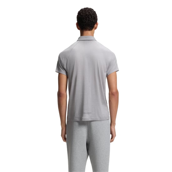 Boss - Poloshirt für Herren, Performance, Schmal (Grau) - Image 3