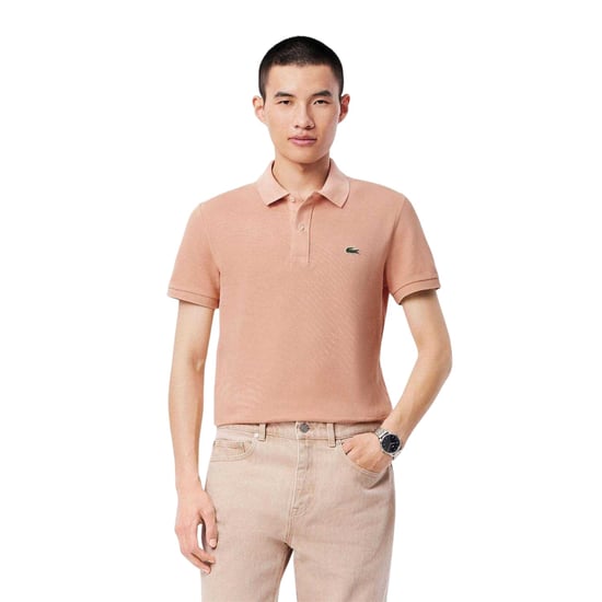 Lacoste - "L.12.12" Poloshirt für Herren, Piqué, Schmal (Orange) - Image 3