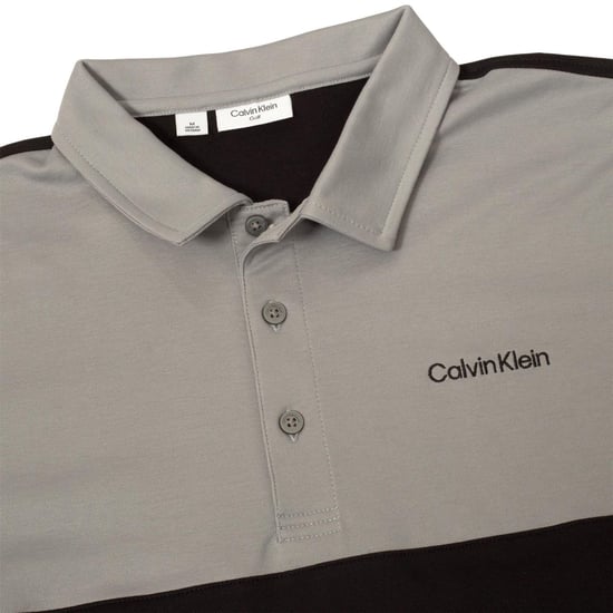 Calvin Klein - Poloshirt für Herren, Mit Kragen (Schwarz/Silber) - Image 3