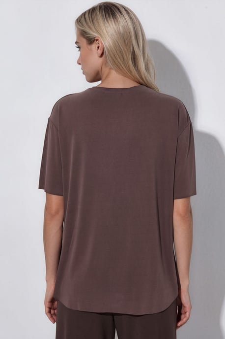 Lockere Passform Crew-Neck T-Shirt - Image 3