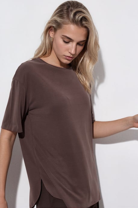 Lockere Passform Crew-Neck T-Shirt - Image 4