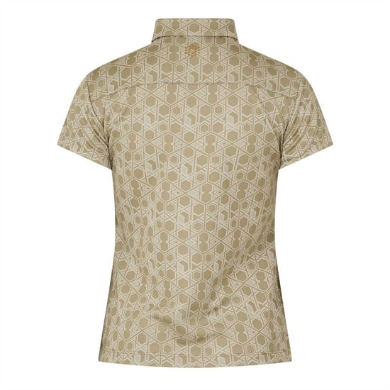 Puma - Poloshirt für Damen, Emblem, kurzärmlig (Beige) - Image 2