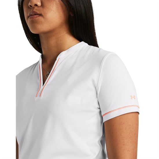 Under Armour - "Playoff 3.0" Poloshirt für Damen (Weiß) - Image 4