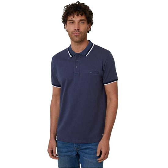 Threadbare - Poloshirt für Damen, Jet Tasche, Verriegelung (Blau) - Image 2