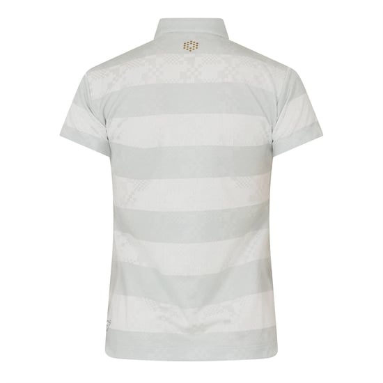 Puma - Poloshirt für Damen, Stripes (Grau/Weiß) - Image 2