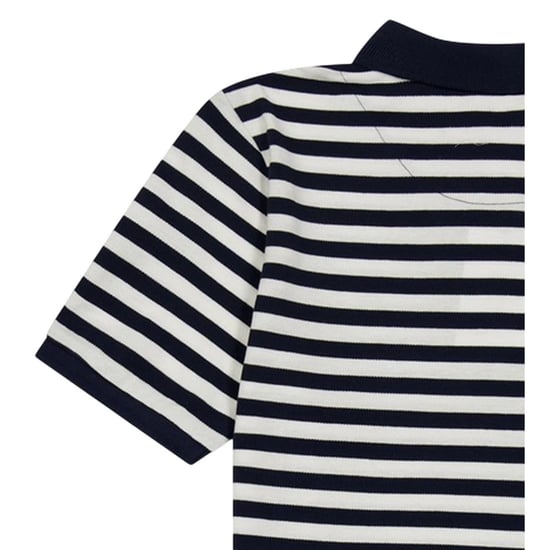 Farah - Poloshirt für Kinder, Garngefärbt (Schwarz) - Image 4