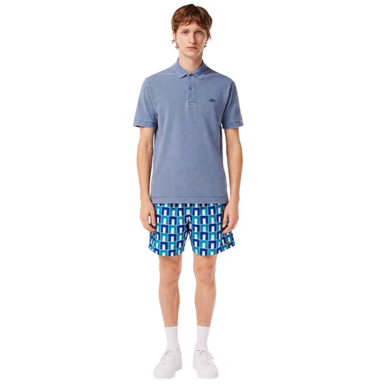 Lacoste - Poloshirt für Herren/Damen Unisex (Blau) - Image 4