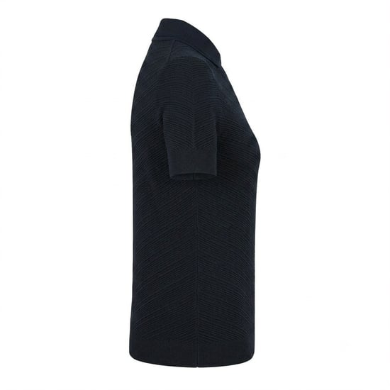 Boss - "Fointa" Poloshirt für Damen, kurzärmlig (Dunkelblau) - Image 3