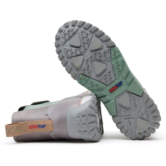 Xtratuf Knöcheldeckleder Damen Gummistiefel Grau/Eisberg - Image 4