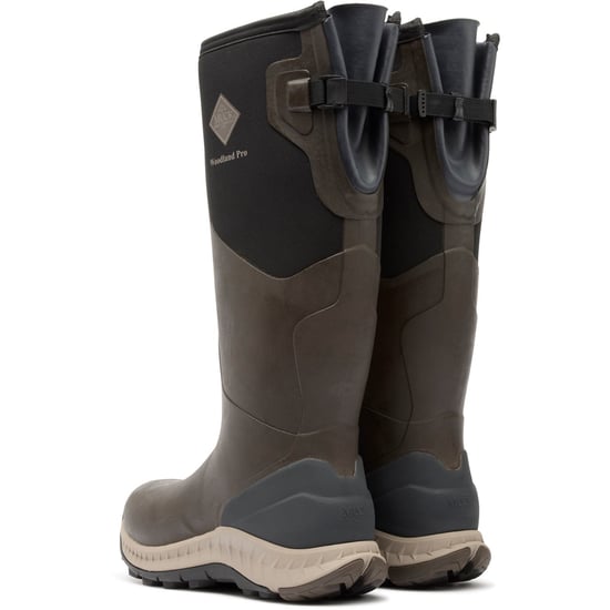 Muck Boots Woodland Pro Gummi Herren Stiefel in KAFFEE - Image 2