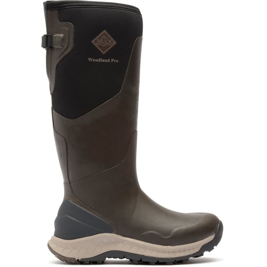 Muck Boots Woodland Pro Gummi Herren Stiefel in KAFFEE - Image 5