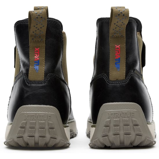 Xtratuf Knöcheldecklederschuhe Herren Pirat Schwarz Gummistiefel - Image 2