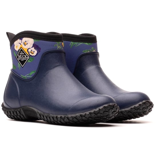 Muck Boots Muckster II Knöchel Gummi Damen navy Wellingtonstiefel - Image 3