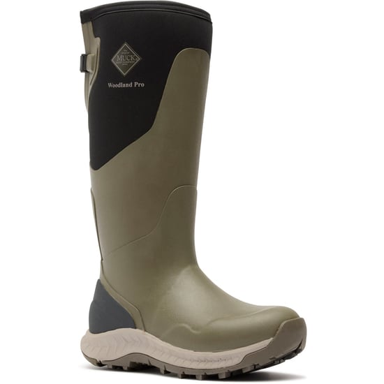 Muck Boots Woodland Pro Gummi Herren OLIV Wellingtonstiefel - Image 1