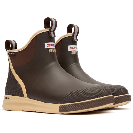 Xtratuf Knöchel Deck Stiefel Sport EVA Herren Schokoladen/Braun Gummistiefel - Image 3