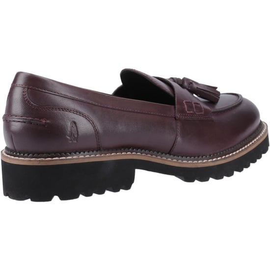 Hush Puppies Ginny Leder Damen Lila Weit-Fit Slipper - Image 2