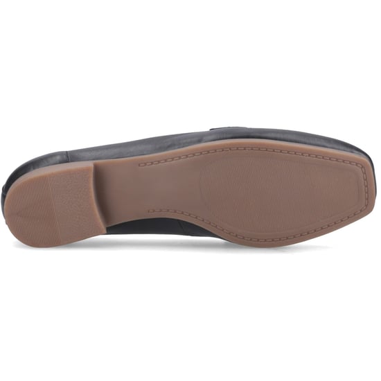 Hush Puppies Sutton Leder Damen Schwarz Slipper - Image 3