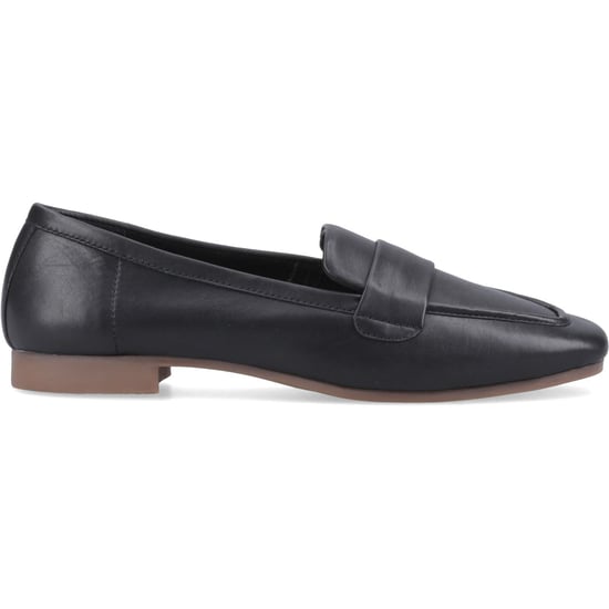 Hush Puppies Sutton Leder Damen Schwarz Slipper - Image 5