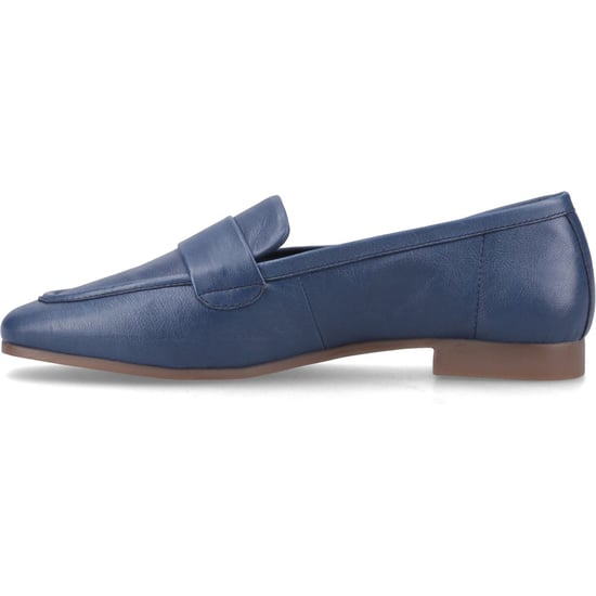 Hush Puppies Sutton Leder Damen Navy Slipper - Image 4