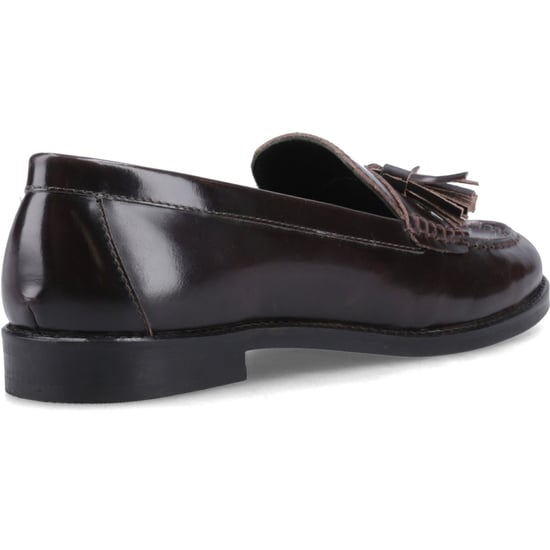 Hush Puppies Connie Leder Damen Aubergine Slipper - Image 2