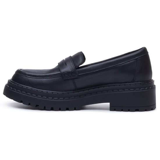 Hush Puppies Odessa Leder Damen Schwarz Slipper - Image 6